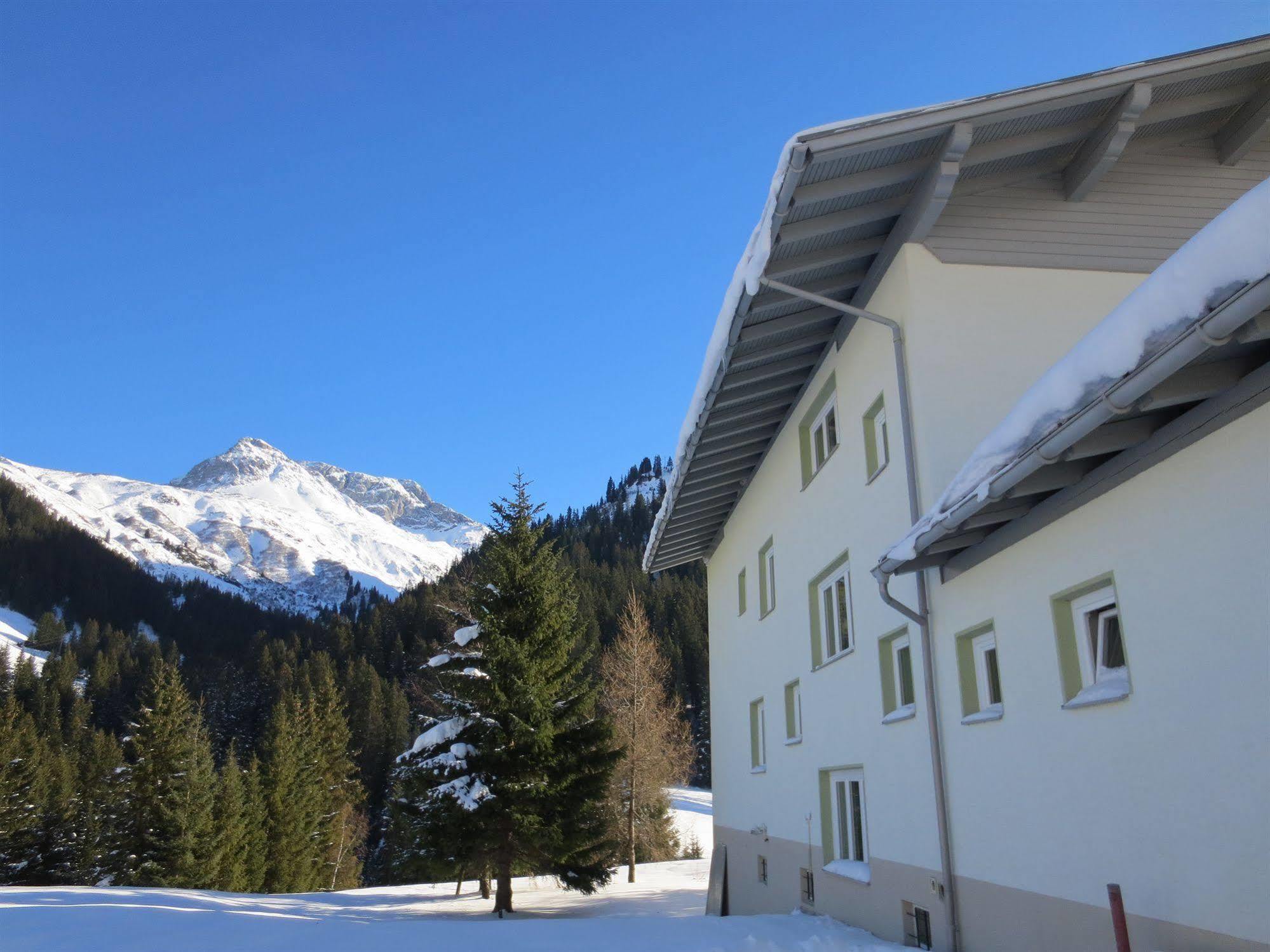 Pension Churlis Lech am Arlberg Eksteriør bilde